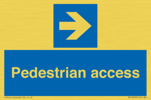 Pedestrian access
